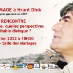 SOIRÉE EN HOMMAGE À  HRANT DINK