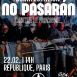 Contre le fascisme, NO PASARAN !