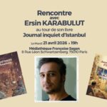 Rencontre avec l'auteur de bande dessinée, Ersin KARABULUT Rencontre avec l'auteur de bande dessinée, Ersin KARABULUT